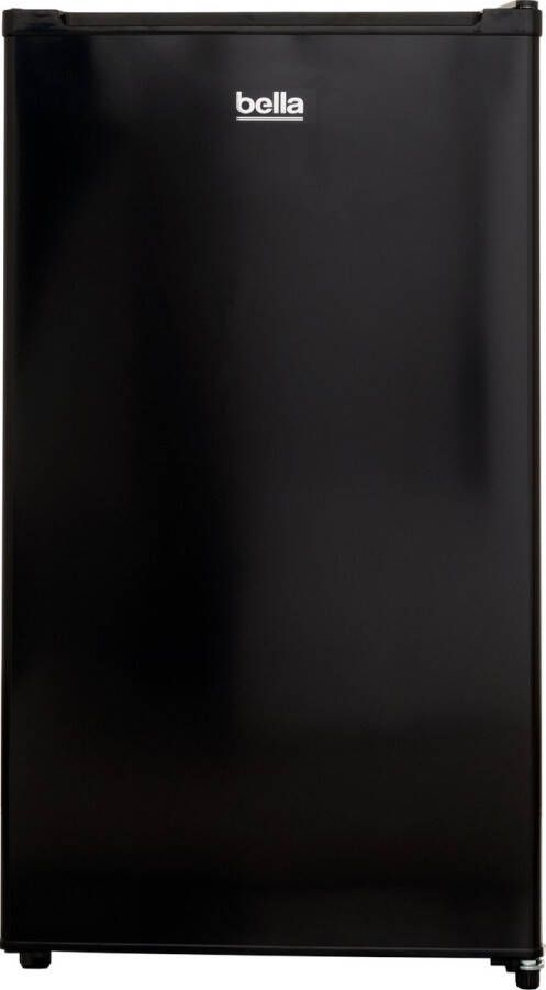 Bella BKK090.1BE Tafelmodel koelkast 88 liter 3 draagplateau's Energielabel E Zwart