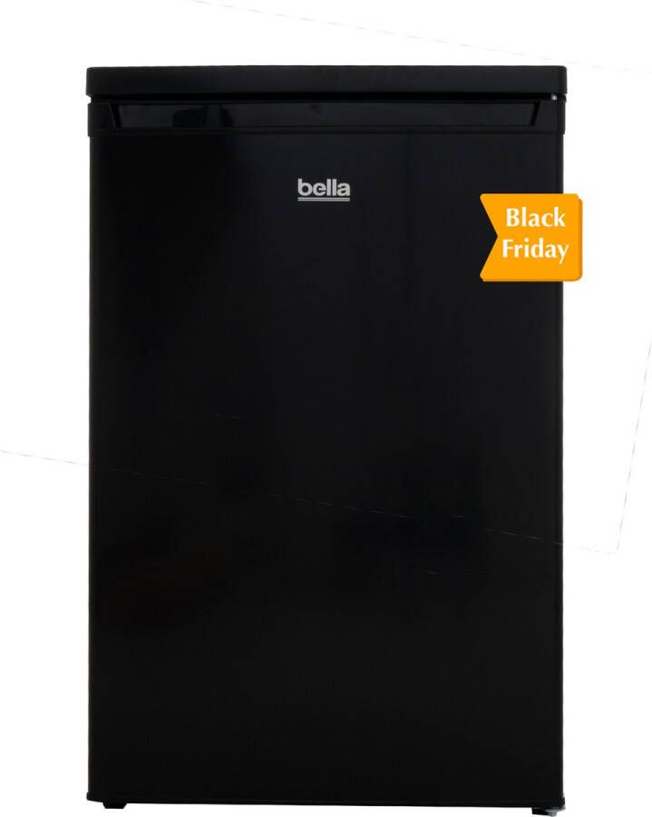 Bella BKK550-040EB Koelkast Tafelmodel 127 Liter E Label 39 dB Zwart