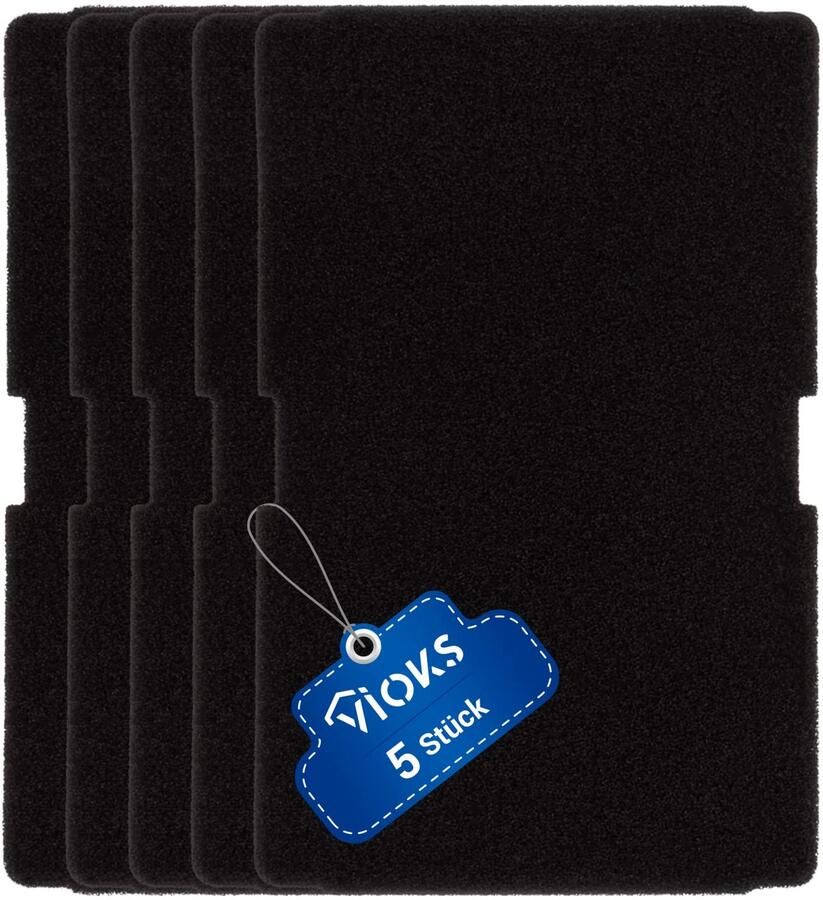 Bеko 5 stuks filters voor warmtepompdroger zoals 2964840200 2964840100 en sponsfilter 240 x 150 mm schuimrubberen filtermat voor droger