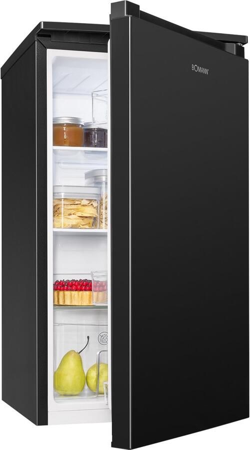 Bomann VS 7255 Koelkast Tafelmodel 87 Liter LED verlichting Zwart