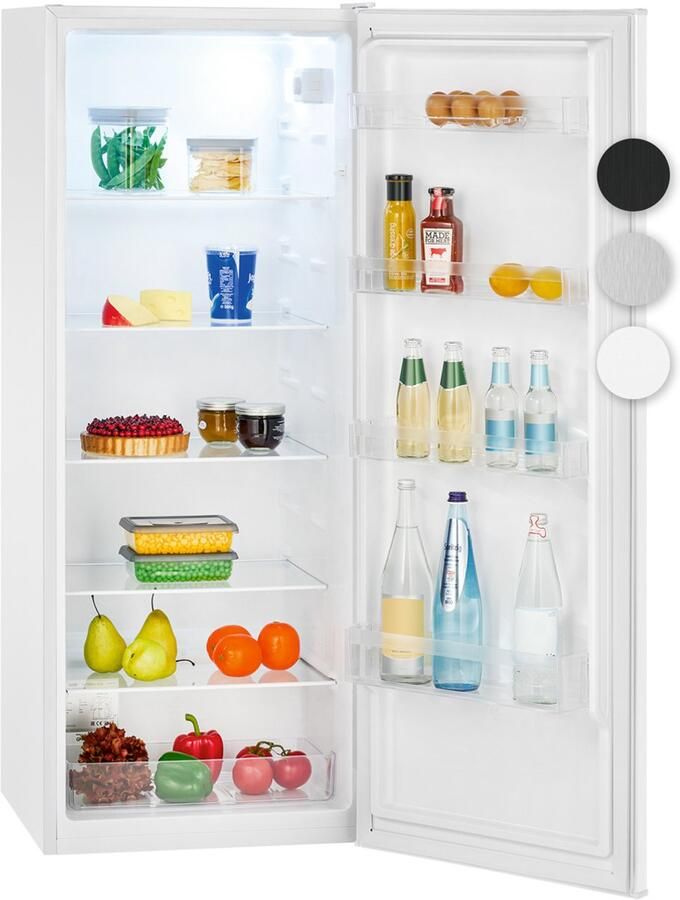Bomann VS 7363 – Kastmodel Koelkast zonder vriesvak – 143 cm hoog 242 Liter – Energieklasse D – Stil (39dB) Wit