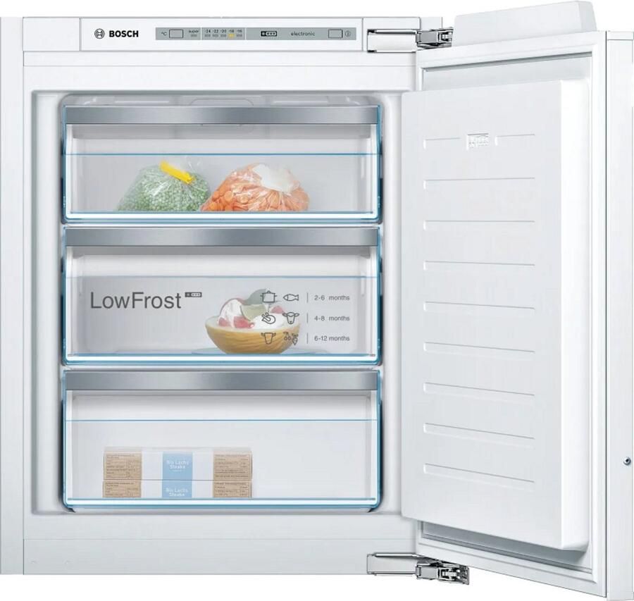 Bosch GIV11ADE0-1 Serie 6 Inbouw vriezer softclose wit + 3 Jaar Gratis Extra Garantie