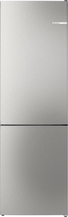 Bosch KGN362LAF Serie 4 Koel-vriescombinatie Metaal look Energielabel A