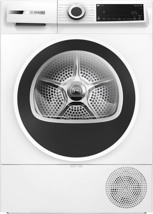 Bosch Serie 6 WQJ23200NL – Warmtepompdroger 8 kg Auto Dry Wit