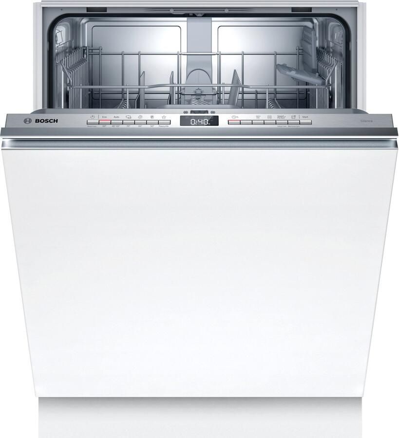 Bosch SGV4HTX31E Serie 4 Inbouwvaatwasser Volledig ingebouwd 12 couverts Energielabel E
