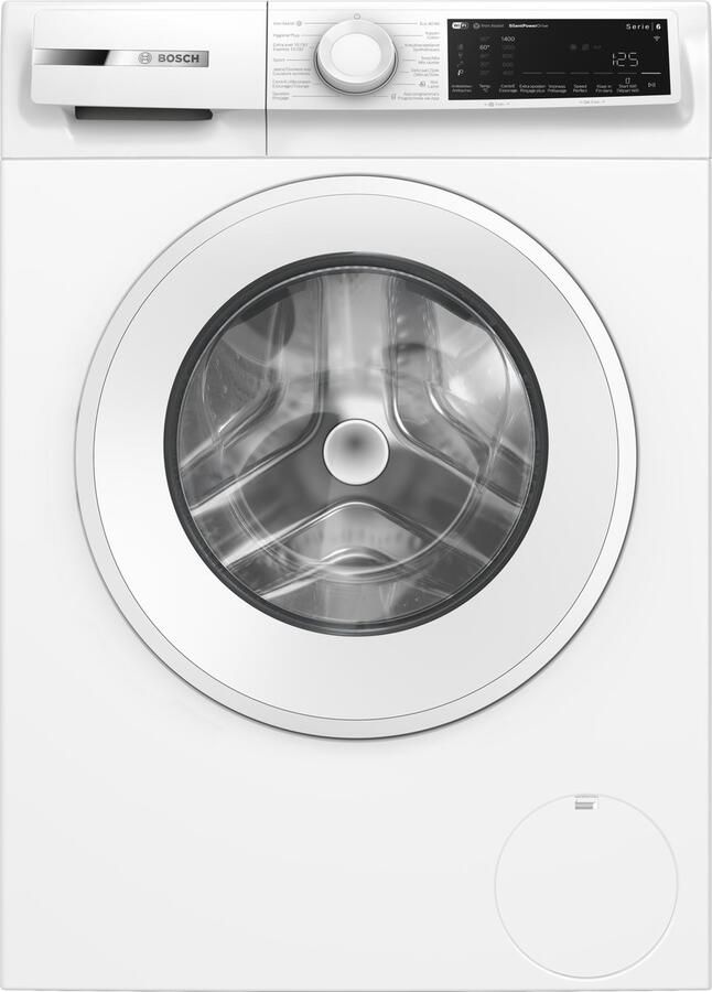 Bosch WGJ23400FG Serie 6 – Wasmachine 8 kg 1400 rpm Iron Assist: vermindert kreukels tot 50% Energieklasse A Home Connect NL FR display