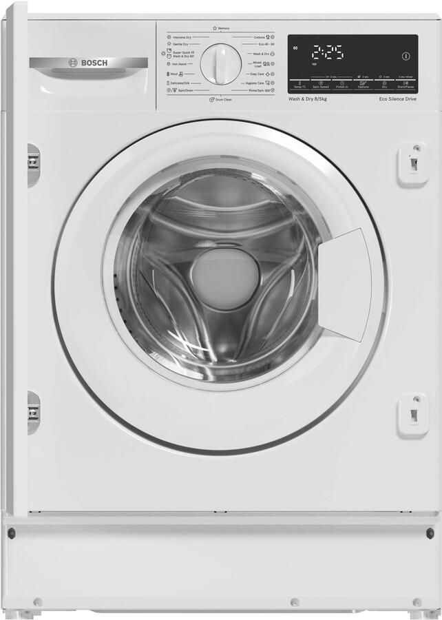 Bosch WKD28490EU Serie 6 – Inbouw was-droogcombinatie 8 kg wassen 5 kg drogen AutoDry