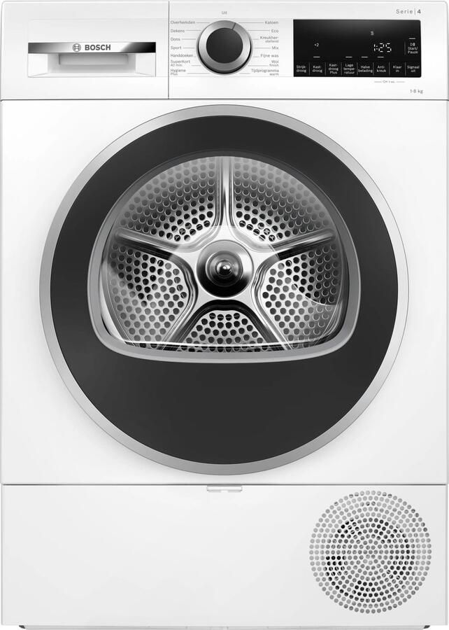 Bosch WQA23305NL Serie 4 Wasdroger Warmtepompdroger 8 kg Wit