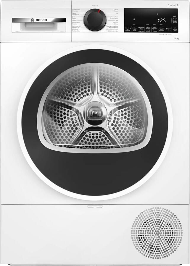 Bosch WQG1320MFG Serie 6 Droogkast met warmtepomp 8 kg