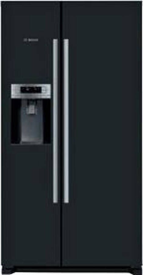 Bosch KAD93VBFP Serie 6 Amerikaanse koelkast Zwart