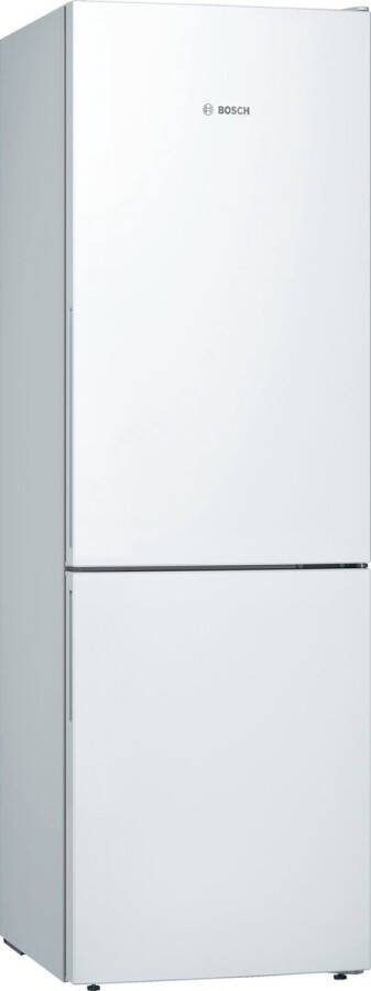 Bosch KGE36AWCA Serie 6 Koelkast Koel-vriescombinatie Wit Energielabel C VitaFresh: houdt etenswaren langer vers in gekoelde lades