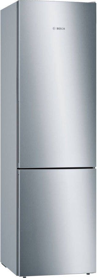 Bosch KGE39ALCA Serie 6 koel-vriescombinatie VitaFresh: houdt etenswaren langer vers in gekoelde lades RVS