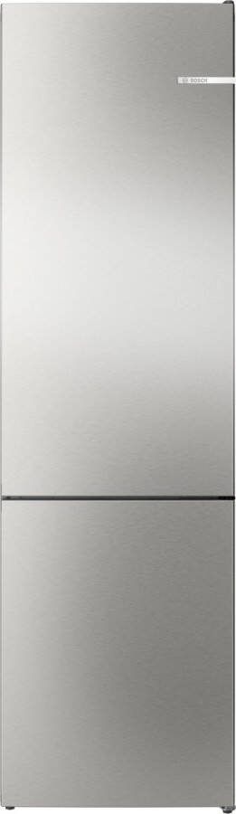 Bosch KGN392I1F Serie 4 Koel-vriescombinatie RVS 10% zuiniger dan energielabel A Zeer stil Total No Frost Nooit meer ontdooien VitaFresh XXL 0°C: houd etenswaren langer vers met extra ruime vershoudlades