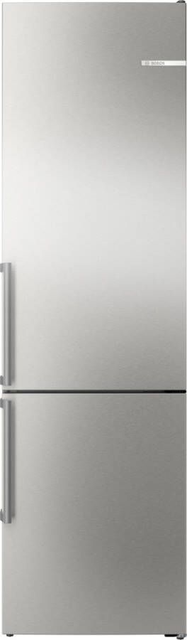 Bosch KGN39AIAU Serie 6 Koelkast Koel-vriescombinatie -RVS Energielabel A Zeer stil Total No Frost Nooit meer ontdooien Extra veel ruimte voor versen metVitaFresh XXL