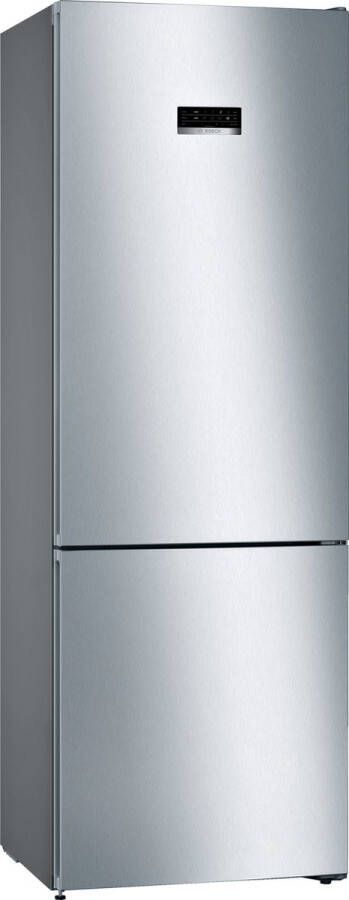 Bosch KGN49XLEA Serie 4 Koel-vriescombinatie Extra breed RVS NoFrost nooit meer ontdooien VitaFresh: houdt etenswaren langer vers in gekoelde lades