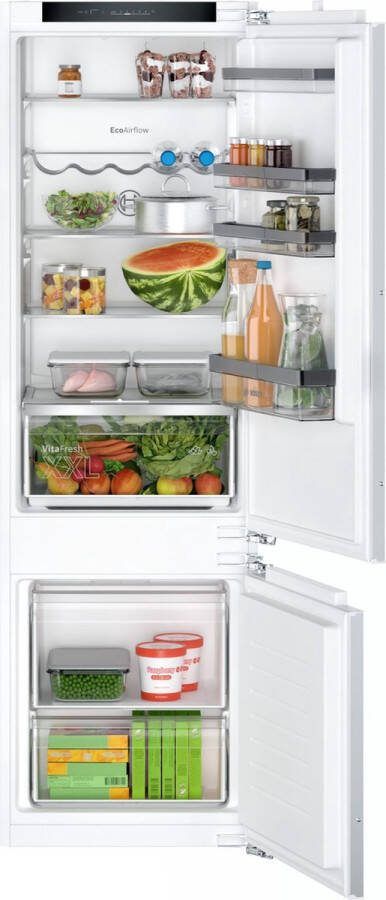 Bosch KIV87VFE0 Serie 4 Inbouw koel-vriescombinatie 177.2 x 54.1 cm 270 l Zeer stil Energielabel E - Foto 2