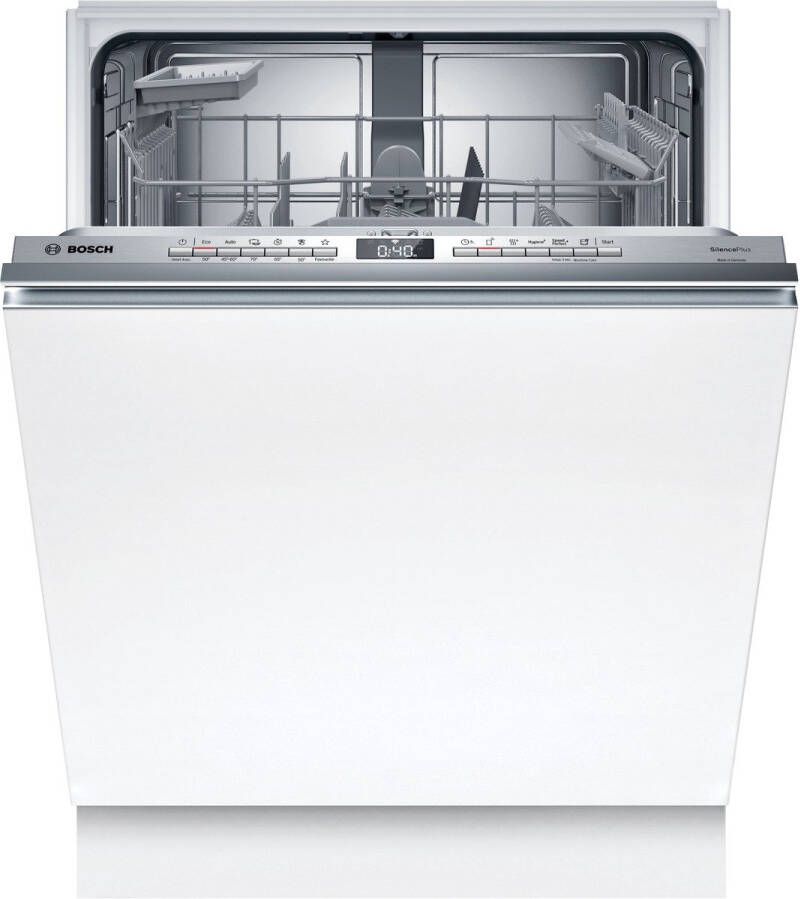 Bosch SBV4HAX09E Serie 4 Vaatwasser Inbouwvaatwasser Volledig integreerbaar 60 cm XXL Extra hoog Energielabel C Extra Droog: optie voor extra grondige droogresultaten
