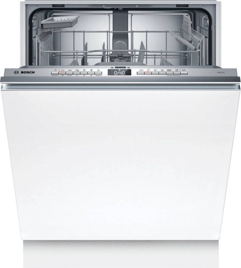 Bosch SBV4HTX00E Serie 4 XL model Integreerbare inbouw vaatwasser