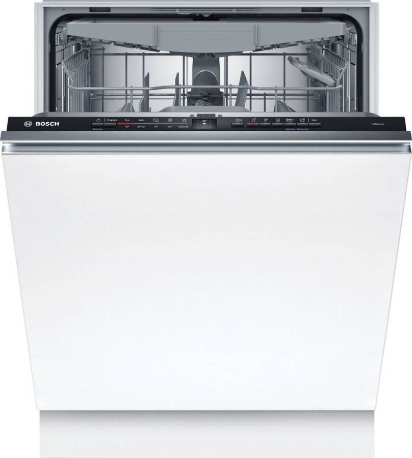 Bosch Serie 2 SMV2HVX02E Volledig ingebouwd Volledige grootte (60 cm) Zwart Roestvrijstaal Knoppen 1 75 m 1 65 m