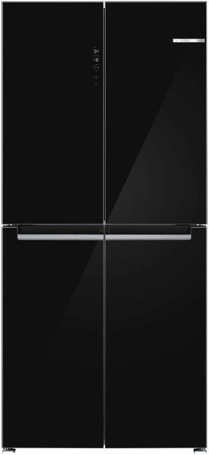 Bosch Serie 4 KMC85LBEA Vrijstaand Multideur Zwart 4 deur(en) Touch Op de deur