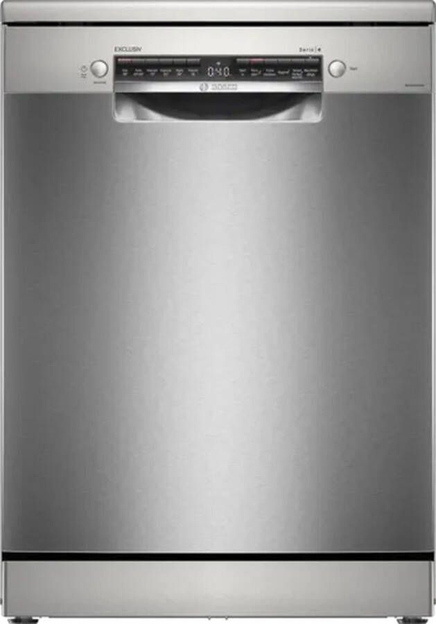 Bosch Serie 4 SMS4EBI01D Vrijstaand Volledige grootte (60 cm) Roestvrijstaal Knoppen 13 couverts