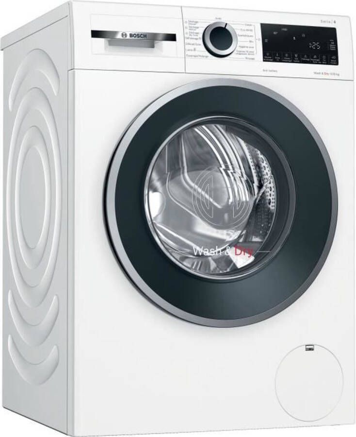 Bosch Serie 6 WNG25400FF Was-droogcombinatie Vrijstaand Voorbelading Wit E