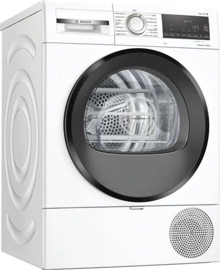 Bosch Serie 6 WQG245A0FR Wasdroger Condendroger Franstalige display 9 kg A++ Wit