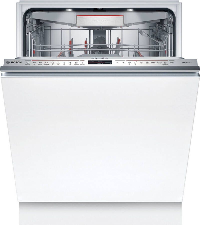 Bosch SMV8YCX02E Serie 8 Inbouw Vaatwasser Volledig ingebouwd 14 couverts A label