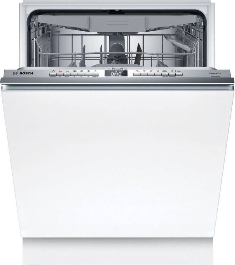 Bosch SMH4HCX07E Serie 4 Vaatwasser Inbouwvaatwasser Volledig integreerbaar 60 cm Energielabel C Extra Droog: optie voor extra grondige droogresultaten