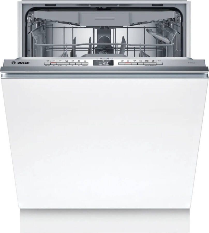 Bosch SMH4HVX14E Serie 4 Vaatwasser Inbouwvaatwasser Volledig integreerbaar 60 cm Energielabel C Extra Droog: optie voor extra grondige droogresultaten