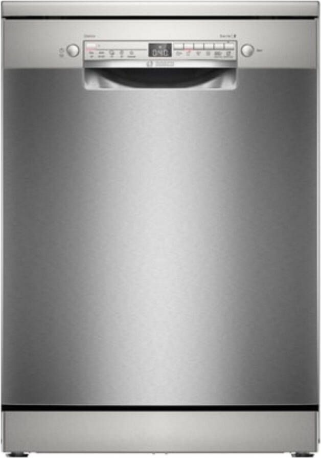 Bosch SMS2HVI02E Vrijstaande Vaatwasser RVS Besteklade 14 couverts D label AquaStop 46 dB