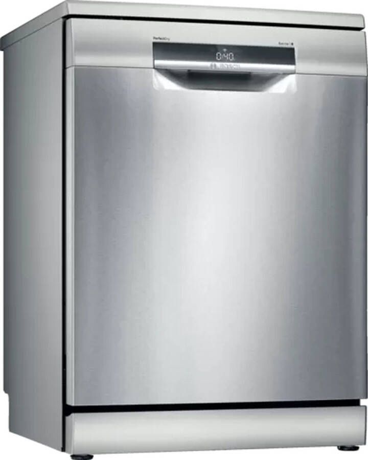 Bosch SMS6ZCI08E Vrijstaande Vaatwasser 60 cm RVS-Look PerfectDry met Zeolith
