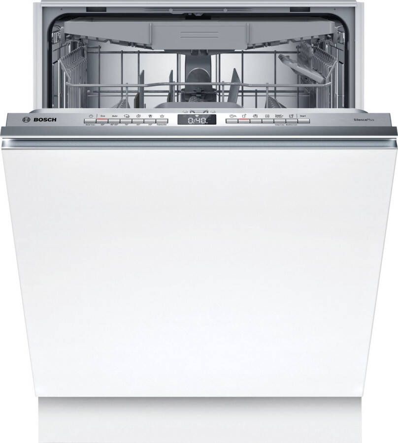 Bosch SMV4EMX71S Serie 4 Inbouwvaatwasser 60 cm Energielabel B Home Connect
