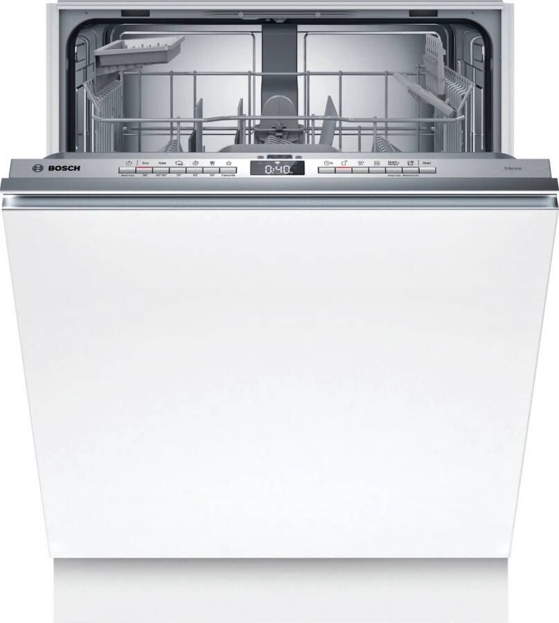 Bosch SMV4HTX00E Serie 4 Inbouwvaatwasser 60 cm Energielabel D Home Connect infoLight