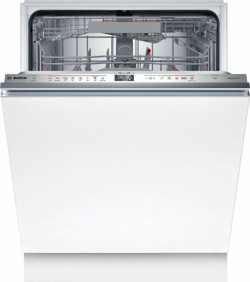 Bosch SMV6EDX00E SER6 volledig geïntegreerde vaatwasser 13 couverts Inductie L60 cm 42 dB Klasse B Wit