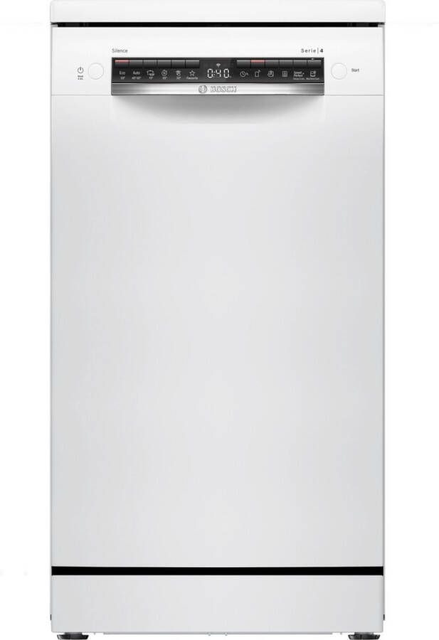 Bosch SPS4EMW61E Serie 4 Vrijstaande Vaatwasser Wit