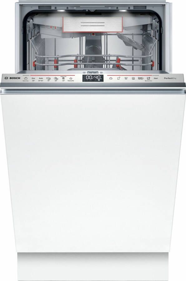 Bosch SPV6YMX08E Serie 6 Inbouwvaatwasser Volledig integreerbaar