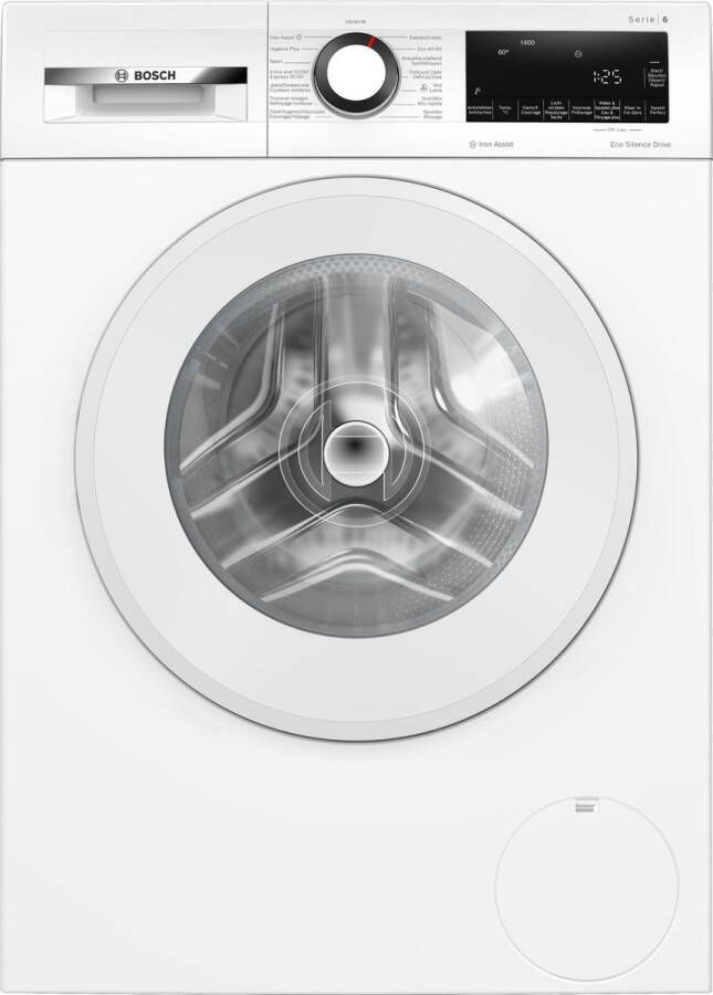 Bosch WGG244ZAFG Serie 6 Wasmachine met stoom 9 kg 1400 rpm Energielabel A NL FR Display