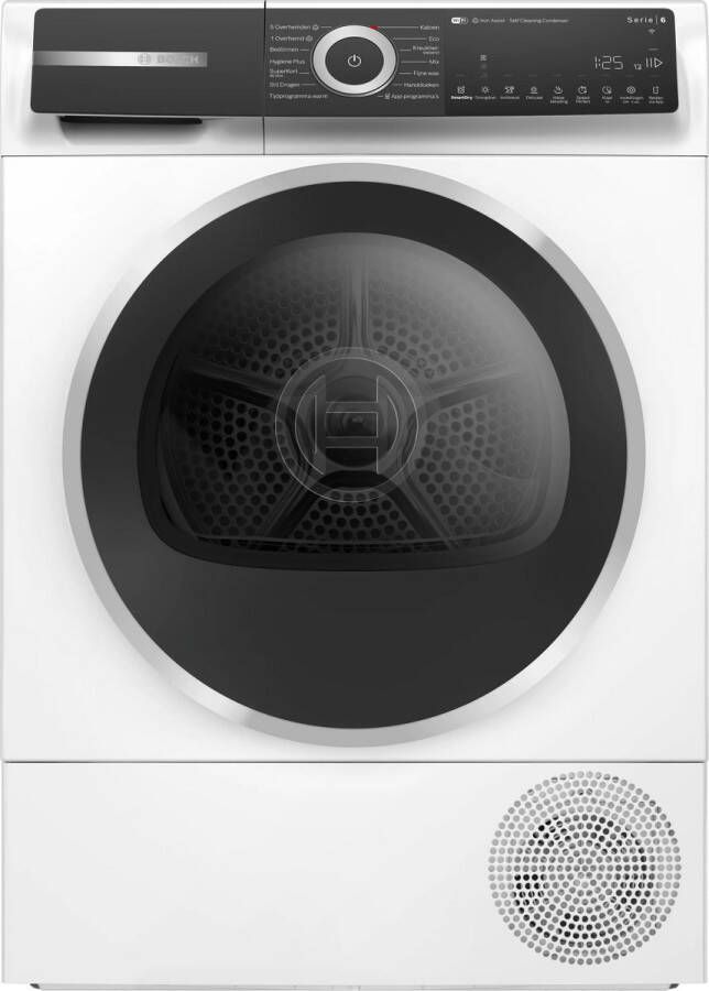Bosch WQH246CLNL Serie 6 Wasdroger Warmtepompdroger Zelfreinigende condensor Blijvend energiezuinig Zeer stil- 9 kg Droogt zoals jij wilt met Auto Dry Home Connect