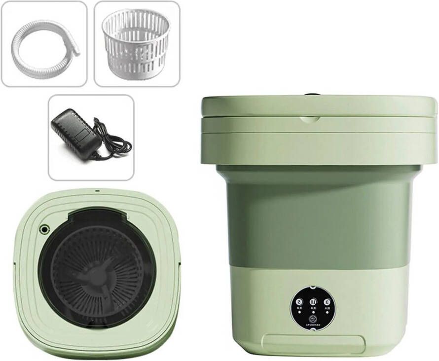 Brandless Mini Wasmachine met Centrifuge Voor Kleine Wasgoed Meerdere Programma's