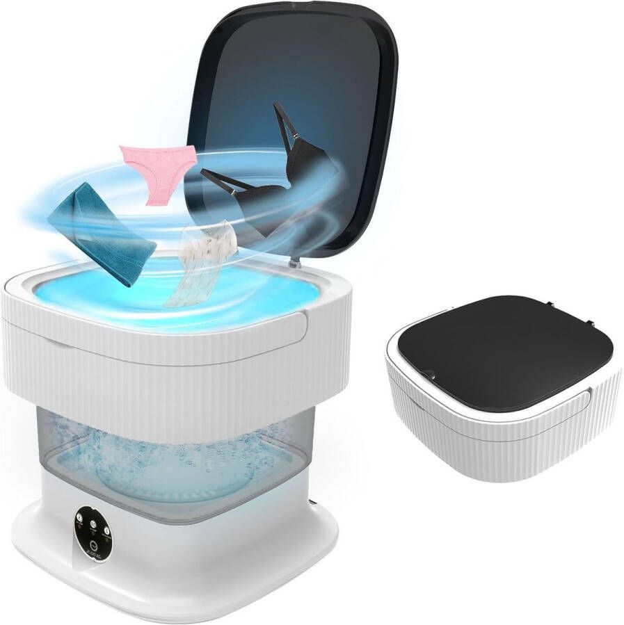 Brandless Mini Wasmachine Voor Kleine Wasgoed Meerdere Programma's