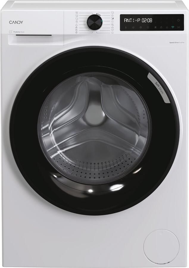 Candy BR 413BL8-S Wasmachine 13kg A-20% Extra Stil (72dB) Soft Drum 16 programma s Getest om 20 jaar mee te gaan 10 jaar garantie op onderdelen - Foto 2