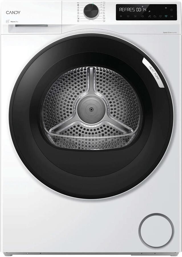 Candy BR 9N3BX-S Wasdroger 9kg 16 programma s 5 korte programma's AI Smart Move -Hygiene Cycle Energieklasse C 10 jaar garantie op onderdelen