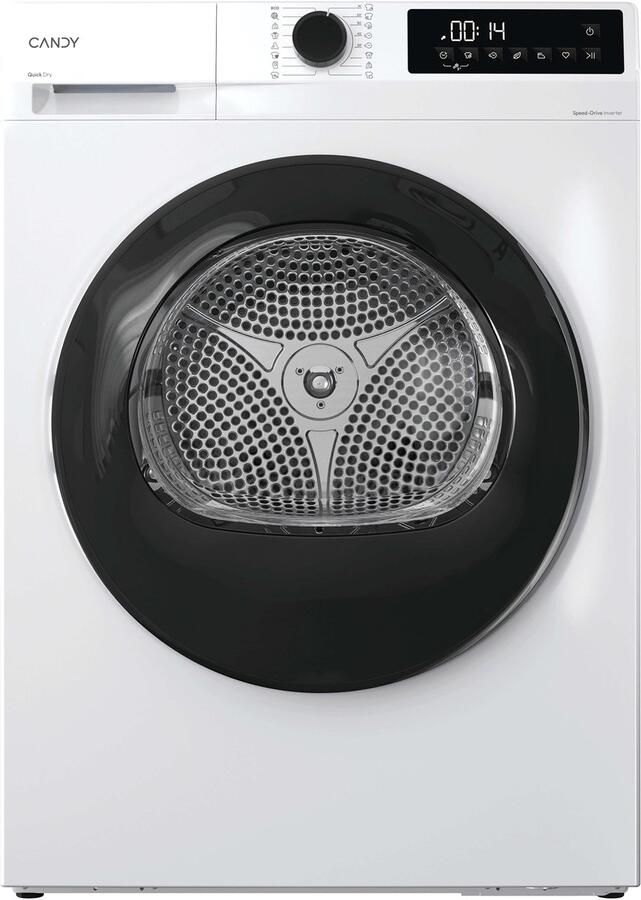 Candy GD 9N3B-S Wasdroger 9kg 16 programma s 5 korte programma's AI Smart Move Soft Touch Functie Energieklasse C 10 jaar garantie op onderdelen - Foto 1