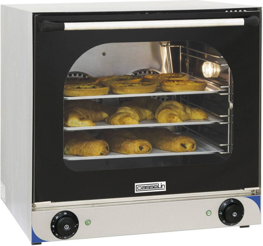 Casselin CFCV1 oven Zwart Roestvrijstaal