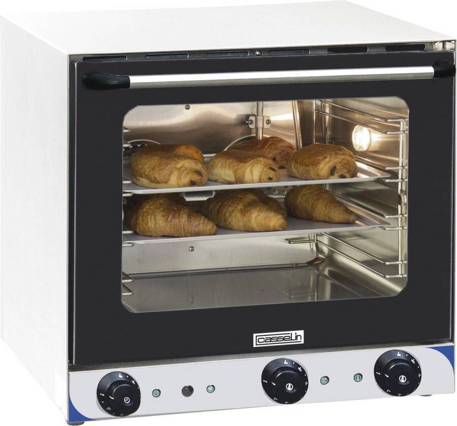 Casselin CFCV2 oven Zwart Roestvrijstaal