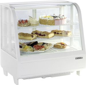 Casselin KOELVITRINE 100L WIT