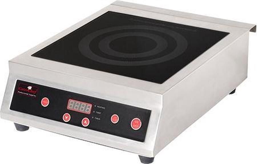 CaterChef Inductiekookplaat Kooktoestel 3500W Inductie 688060 Horeca & Professioneel