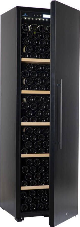 CaveCool Passion Mica NEW Wijnkoelkast 248 bottles 1 zone Black solid door