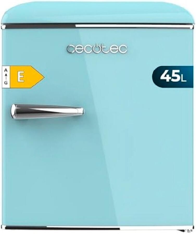 Cecotec Bolero Coolmarket Tt Origin 45 Mini Koelkast Blauw 45L EU Plug 220V